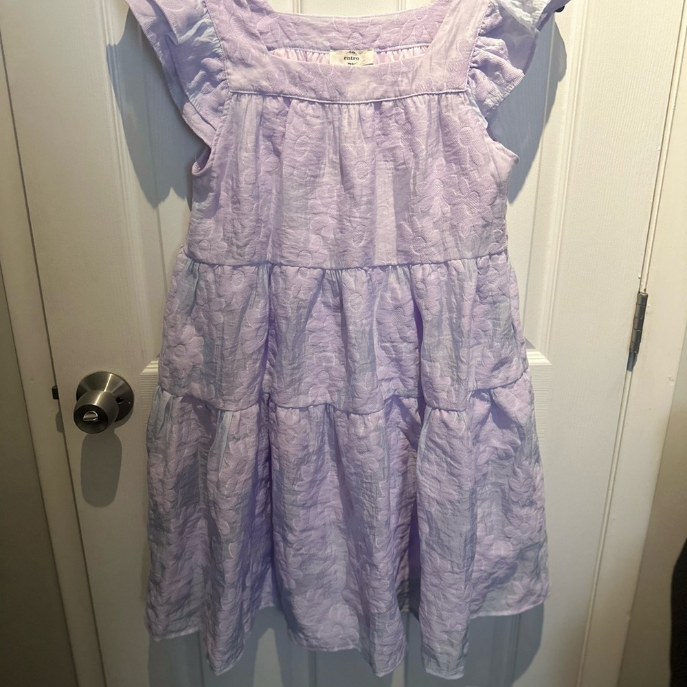 Anthropologie Entro Women Size S Lace Babydoll Lined Flowy Romantic Fun Dress - Picture 2 of 11